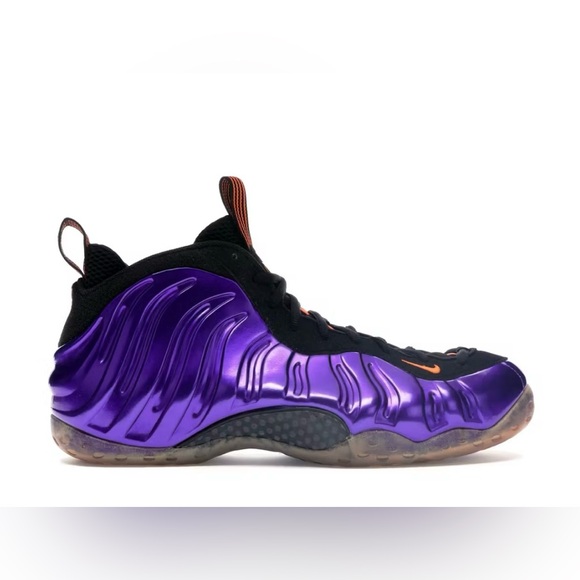 Nike Air Foamposite One Size 11 Phoenix Suns Purple Orange - Picture 1 of 7